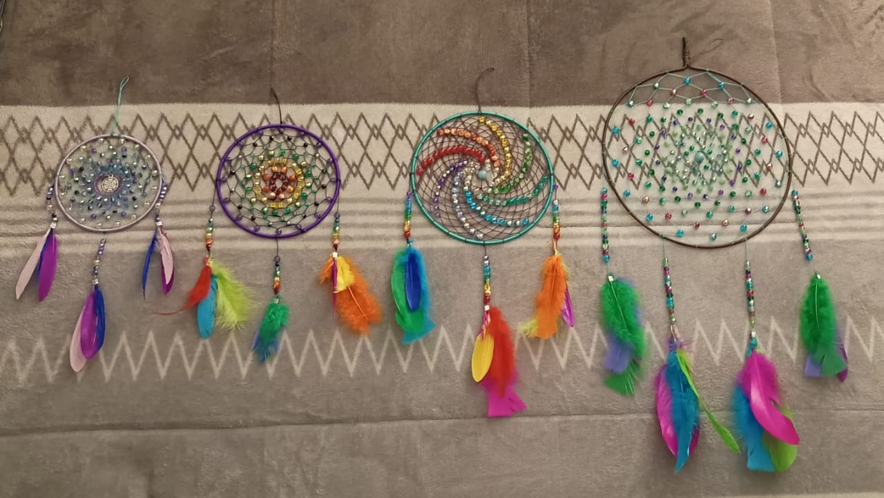 Taller de atrapasueños — Colores del Alma